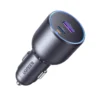 UGREEN 63W Dual Port Fast Car Charger (Type-C + USB) – EC701 - 35023