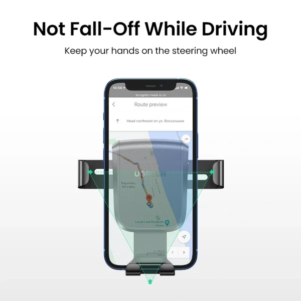 UGREEN Gravity Phone Holder with Suction Cup - Image 5
