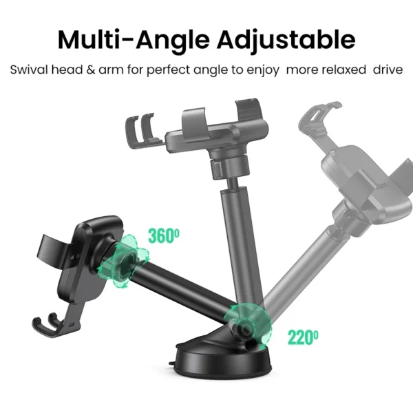 UGREEN Gravity Phone Holder with Suction Cup - Image 8