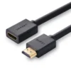 UGREEN HDMI 4K Male to Female Extension Cable – Black (HD107 - 10146)