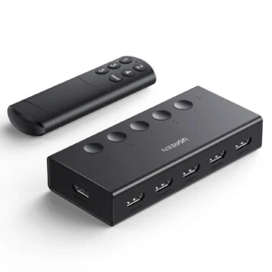 UGREEN 5-In 1-Out 4K 60Hz HDMI Switch with Remote – CM568 - 90512
