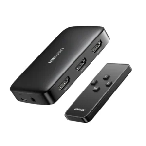 UGREEN HDMI Switcher 3-In 1-Out 4K@30HZ with Remote Controller