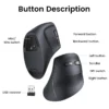 UGREEN Multi-Mode Bluetooth + Wireless Vertical Mouse - Image 6