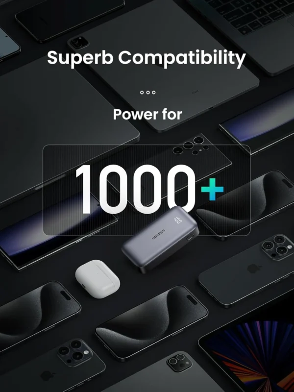 UGREEN Nexode 10000mAh 30W Fast Charging Power Bank - Image 4