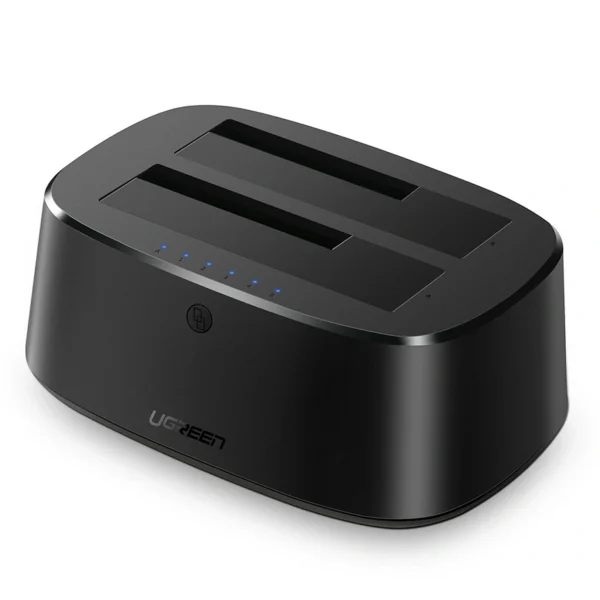 UGREEN USB 3.0 to SATA Dual-Bay Hard Drive Docking Station – CM198 - 50857