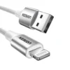 UGREEN USB to Lightning 1m Aluminum Case MFI Certified Braided Cable - Image 2