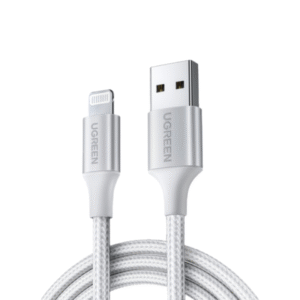 UGREEN USB to Lightning 1 Meter Aluminum Case MFI Certified Braided Cable – US199 - 60161