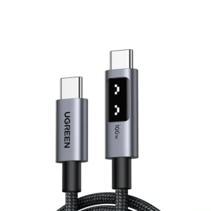 UGREEN UNO 100W 5A Max 2 Meter Type-C to Type-C PD Fast Charging Cable – L509 - 35512