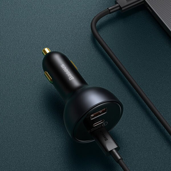 Baseus 160W Qualcomm® Quick Charge™ 5 Car Charger - Image 6