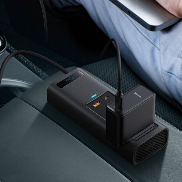 Baseus 150W In-car Inverter (220V CN/EU) - Image 4