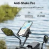 Baseus GoTrip Series Scooter Mirror Phone Mount Holder - Image 7