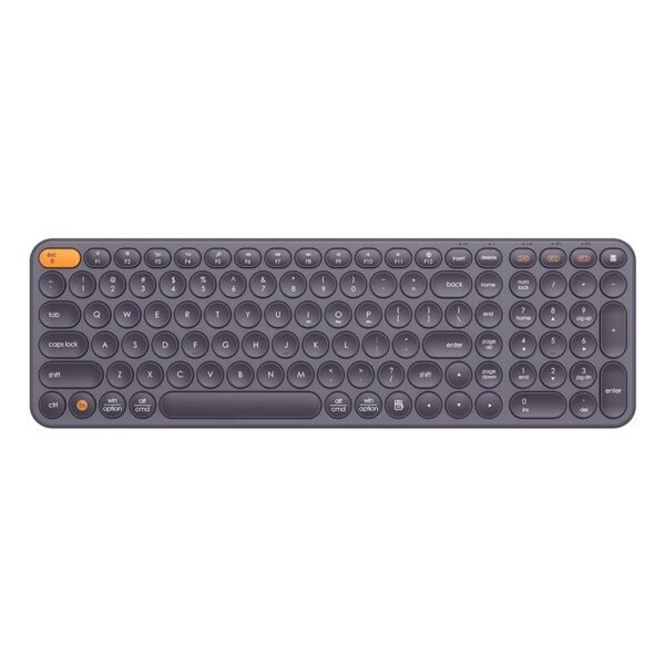 Baseus K01B Creator Wireless Tri-Mode Keyboard with Numeric Keys (Bluetooth & Wireless) – Grey – B00955501832-00