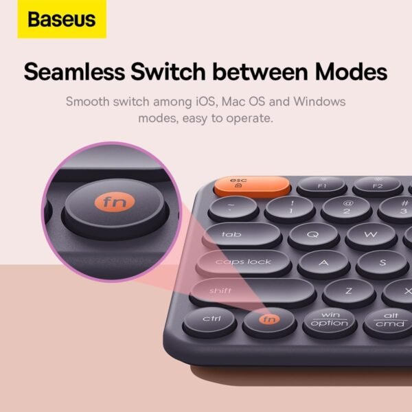 Baseus K01B Creator Wireless Tri-Mode Keyboard - Image 7