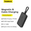 Baseus Magnetic Mini 10000mAh 20W Wireless Power Bank with Built-in Lightning Cable - Image 10