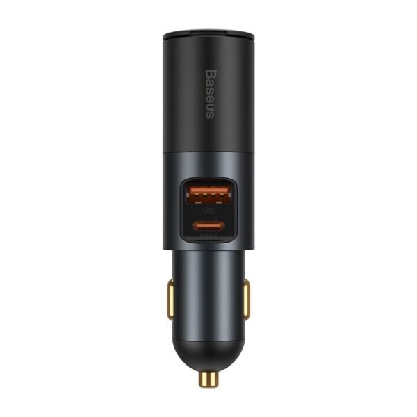 Baseus Share Together 120W U+C Dual Port Car Charger - Image 2