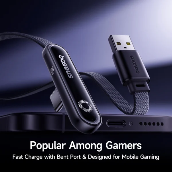 Baseus MVP 3 100W 2m USB-A to Type-C Cable - Image 5