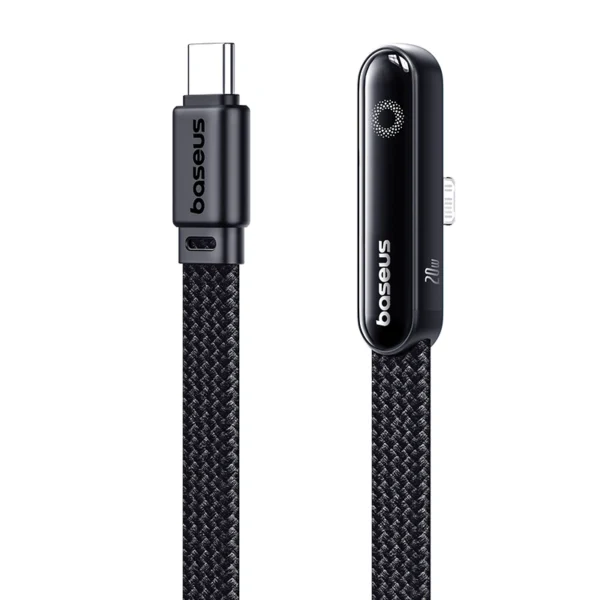 Baseus MVP 3 20W 2 Meter USB-C to Lightning Fast Charging Cable – Cosmic Black (P10382501121-01)