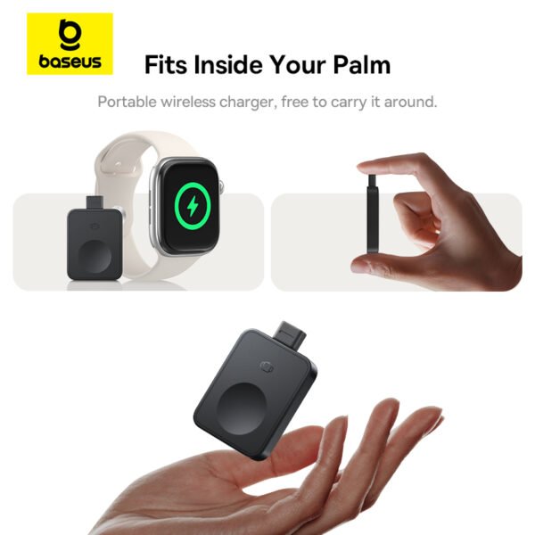 Baseus MagPro 2.5W Wireless Charger for E-Watch - Image 9