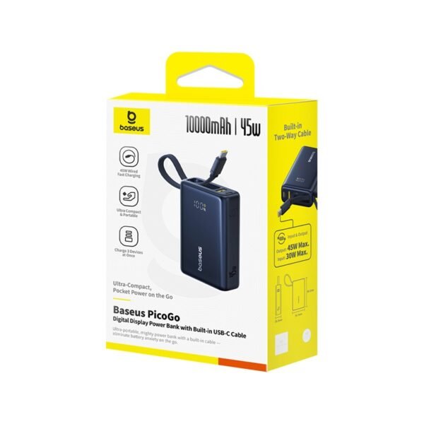 Baseus PicoGo 45W 10000mAh Fast Charging Power Bank - Image 11