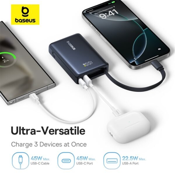 Baseus PicoGo 45W 10000mAh Fast Charging Power Bank - Image 7