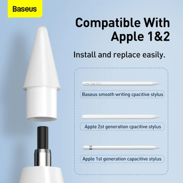 Baseus Smooth Writing Capacitive Stylus Tips (2pcs) - Image 11