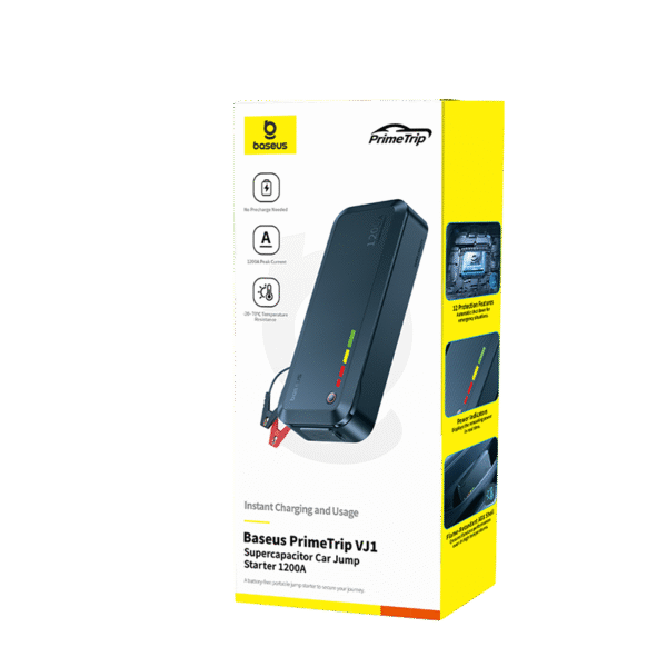 Baseus PrimeTrip VJ1 Supercapacitor 1200A Car Jump Starter - Image 12