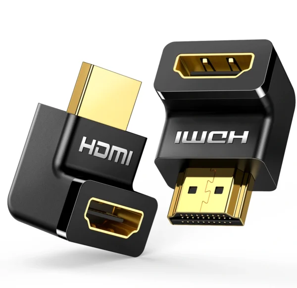 UGREEN HDMI 4K Male to Female Up-angled Connector - Image 2