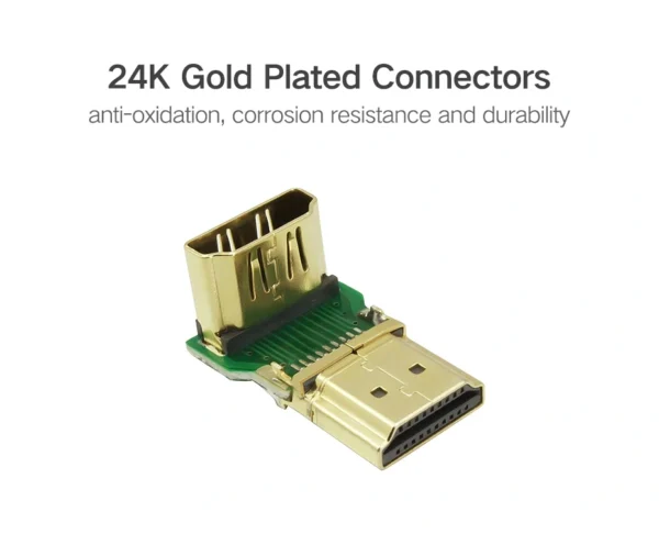 UGREEN HDMI 4K Male to Female Up-angled Connector - Image 5