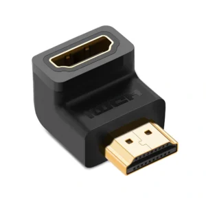 UGREEN HDMI 4K Male to Female Up-angled Connector – HD112 - 20110
