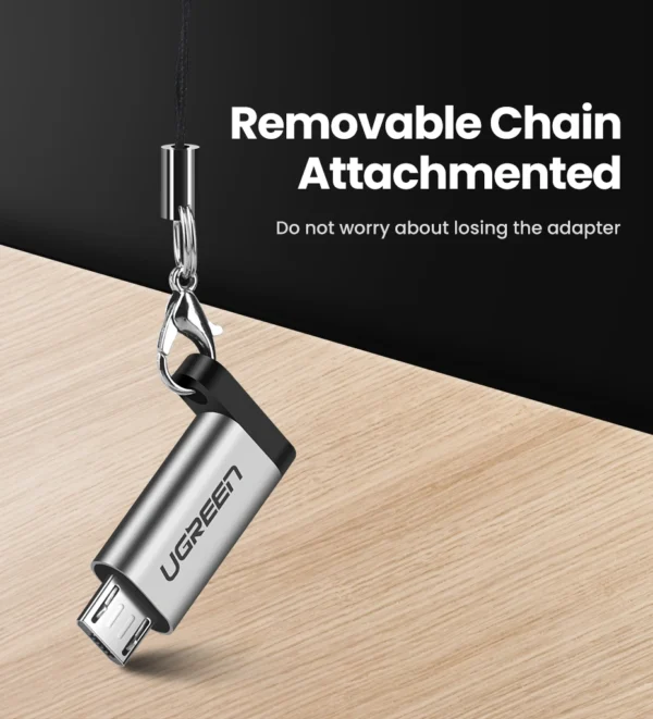 UGREEN Micro USB Male to Type-C Female Adapter - Image 2