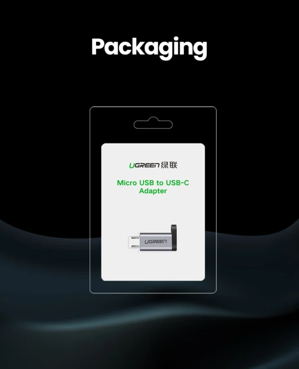 UGREEN Micro USB Male to Type-C Female Adapter - Image 7