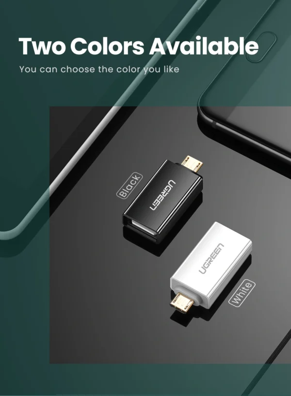 UGREEN Micro USB Male To USB Female OTG - Image 3