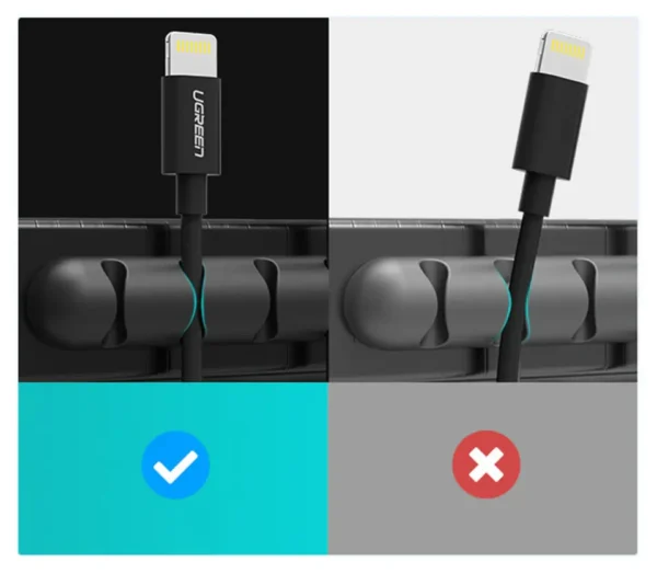 UGREEN Cable Organizer With 7 Slots - Image 5