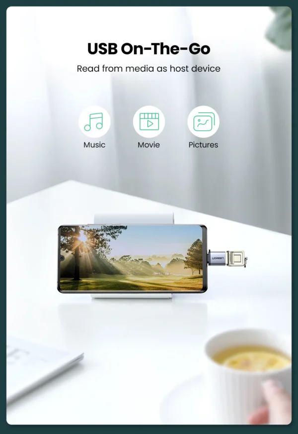 UGREEN Type-C 3.1 to USB 3.0 OTG Adapter - Image 7