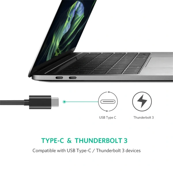 UGREEN Type-C to 1000Mbps Gigabit Ethernet Adapter - Image 2