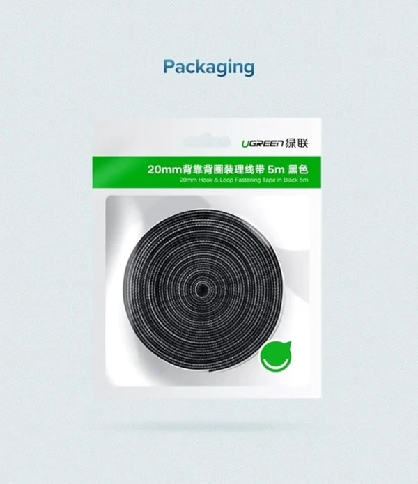 UGREEN Velcro Strap 5 Meter - Image 3