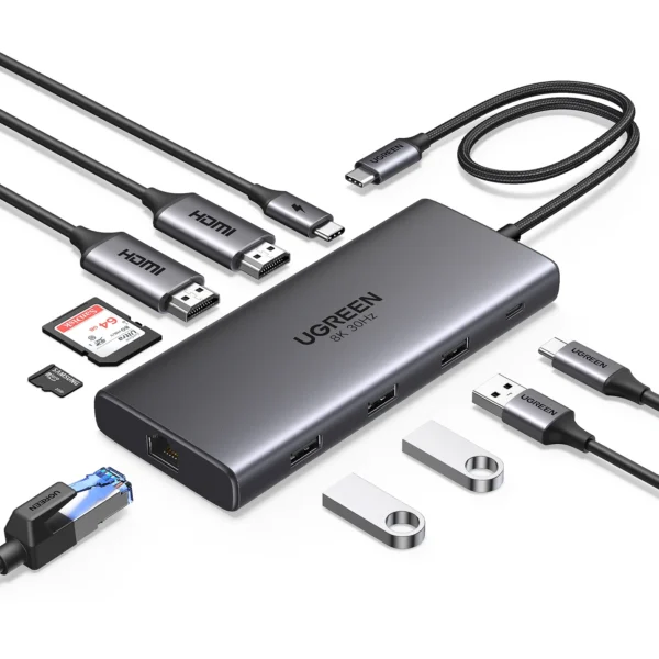 UGREEN 10-in-1 Type-C Hub - 15534 - Image 2