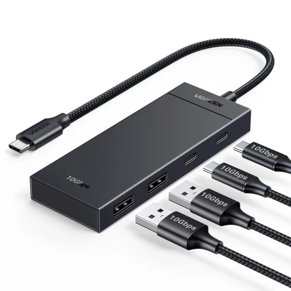UGREEN 4-Port 10Gbps Type-C Hub - Image 2