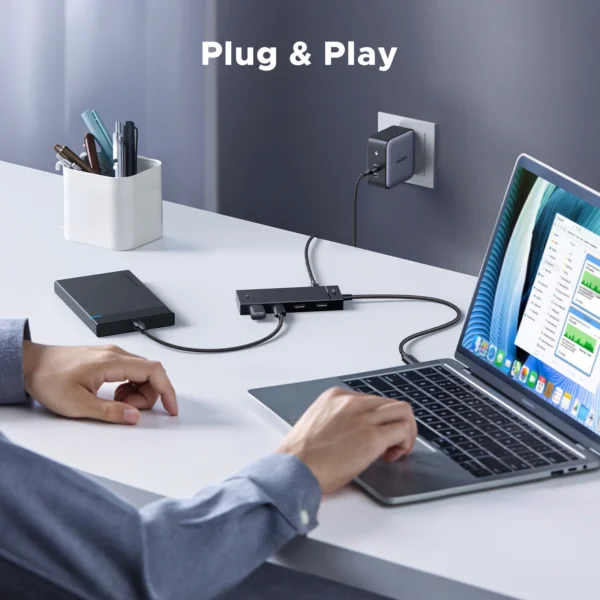 UGREEN 5-in-1 10Gpbs Type-c Hub - Image 6