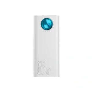 Baseus Amblight 30000mAh 65W Digital Display Quick Charging Power Bank – White – PPLG-A02