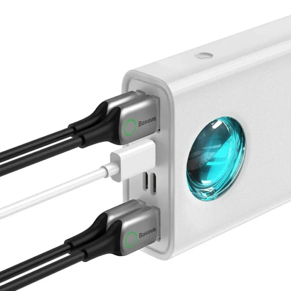 Baseus Amblight 30000mAh 65W Power Bank - White - Image 2
