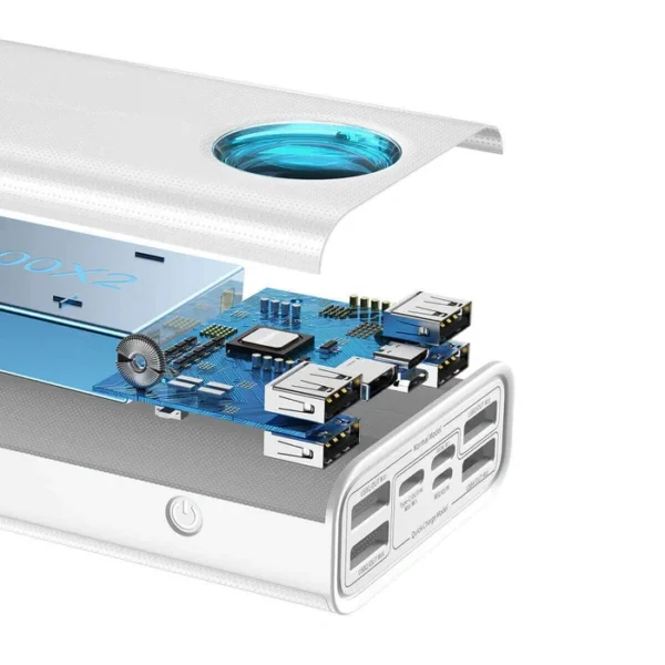Baseus Amblight 30000mAh 65W Power Bank - White - Image 7