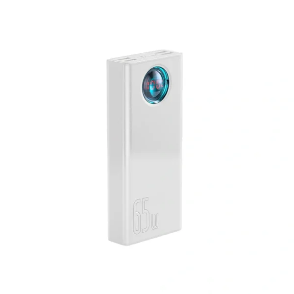 Baseus Amblight 30000mAh 65W Power Bank - White - Image 5