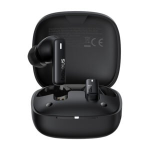Baseus Bowie E19 True Wireless Earphones Cluster Black – A00069600113-00