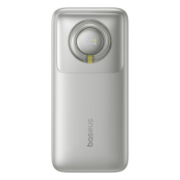 Baseus Free2Pull 65W 20000mAh Fast Charging Power Bank with Retractable Type-C Cable - Lunar gray – P10073700843-00