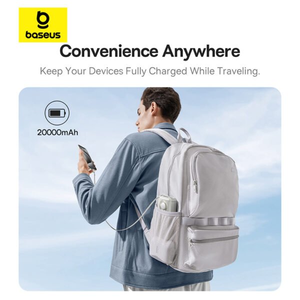 Baseus Free2Pull 65W 20000mAh Power Bank with Retractable Cable - Image 8