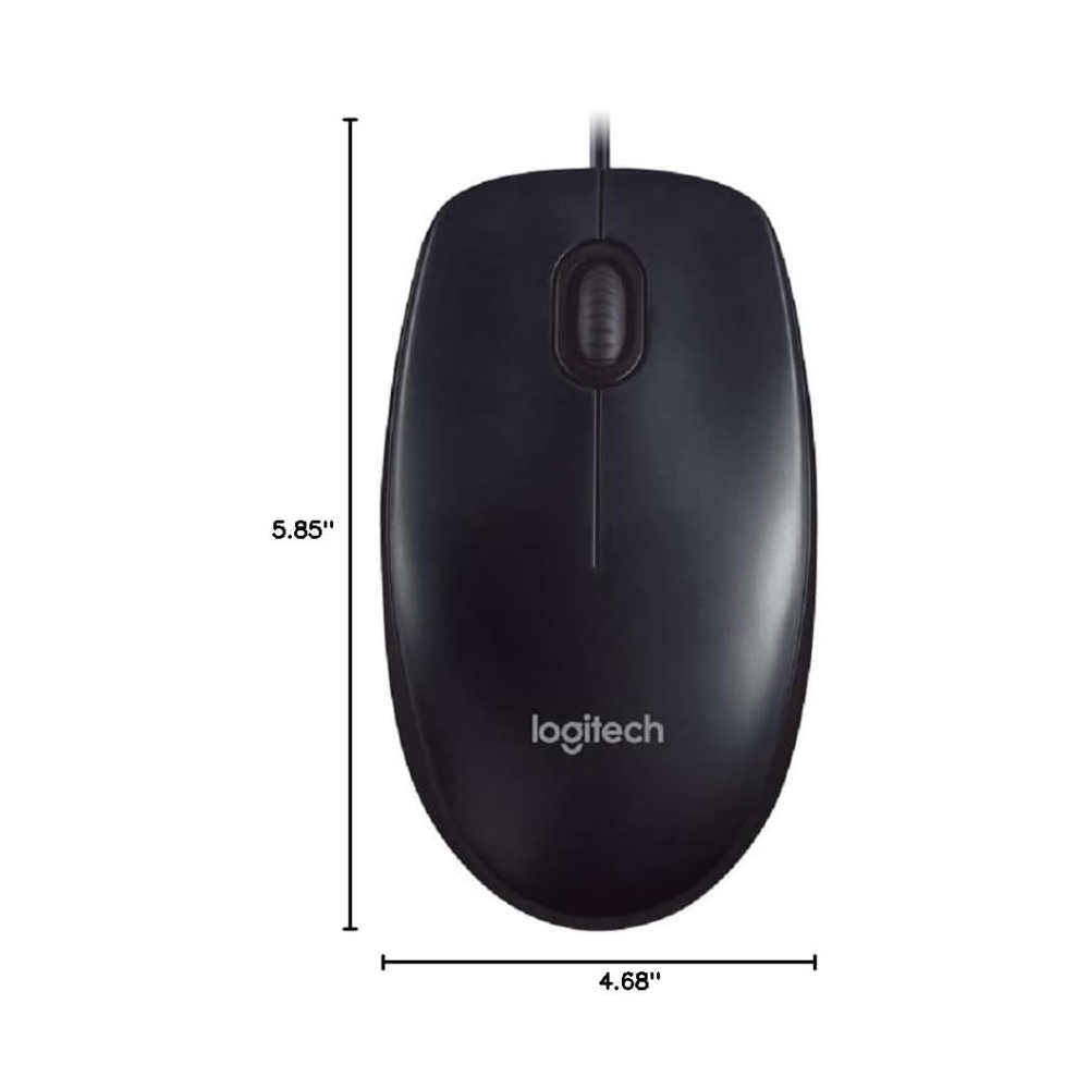 Logitech M90 USB Mouse (3Y) - Image 4