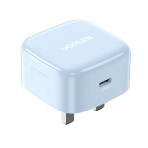 UGREEN 20W Type-C PD Fast Charger UK - Blue Edition (CD137 - 15346)