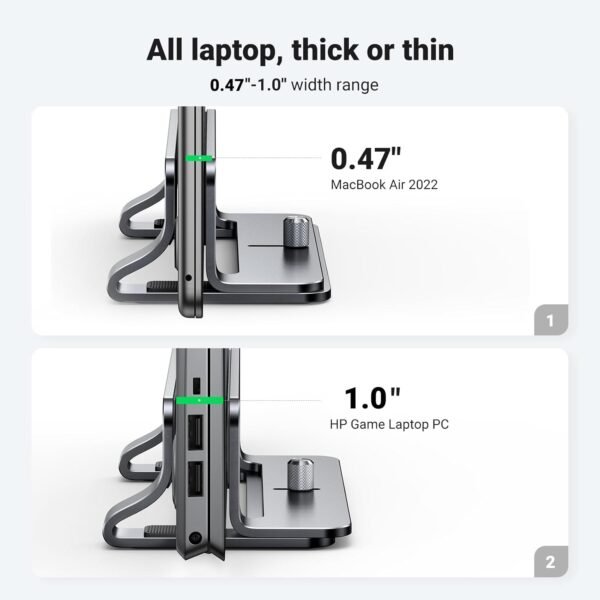 UGREEN Vertical Laptop Stand - 20471 - Image 4