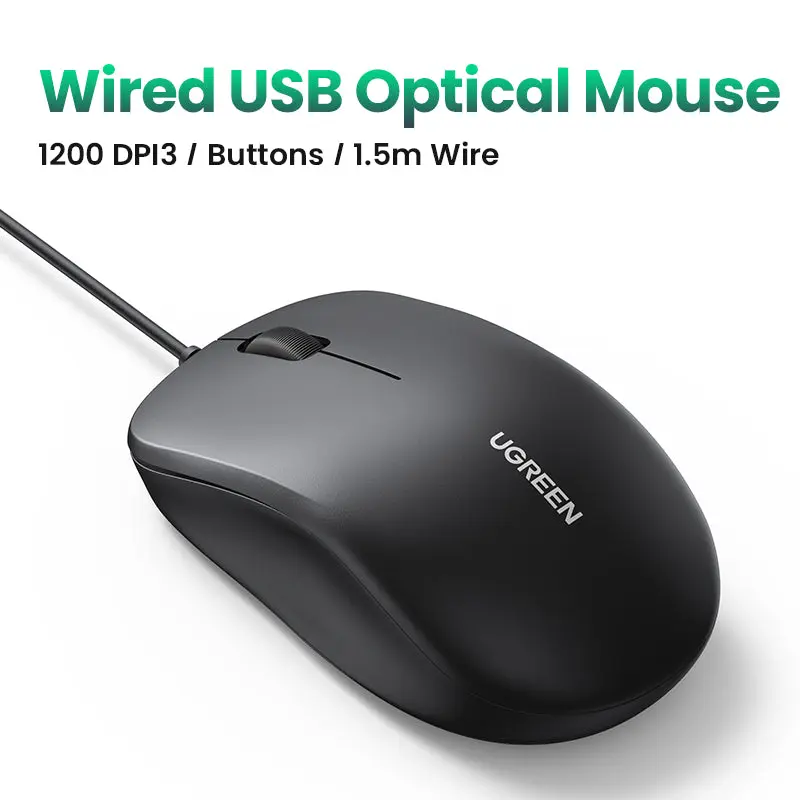 UGREEN Wired Mouse - 90789 - Image 3